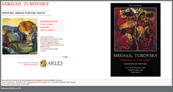 Desktop Screenshot of mikhail-turovsky-exposition.com